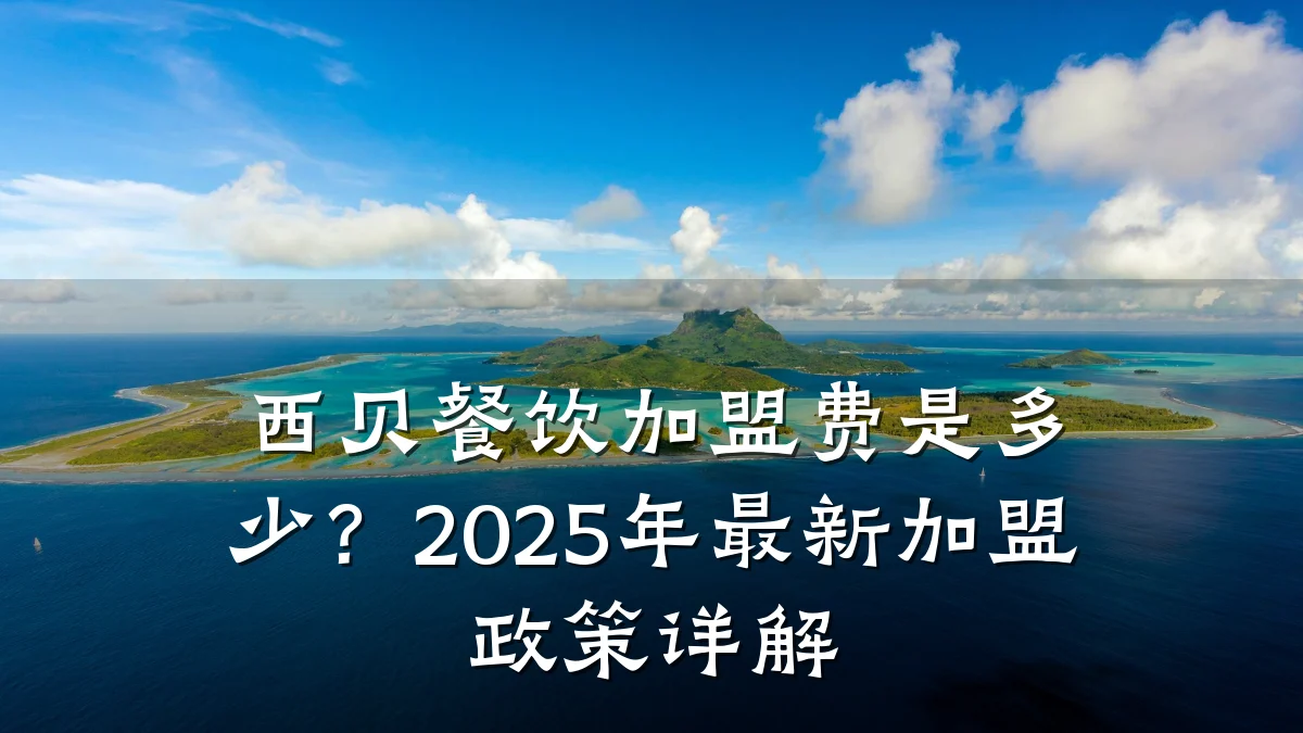 西贝餐饮加盟费是多少？2025年最新加盟政策详解